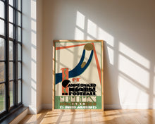 1930 World Cup Uruguay poster print