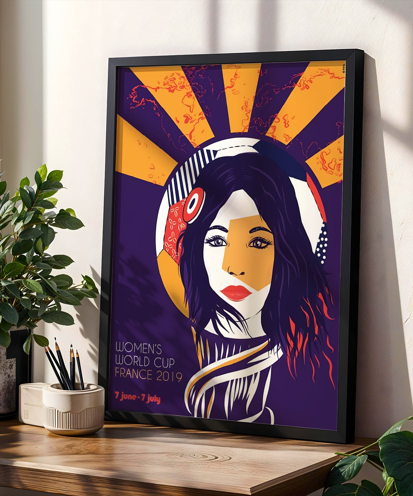 Women's Soccer World Cup Posters - 4 Sizes