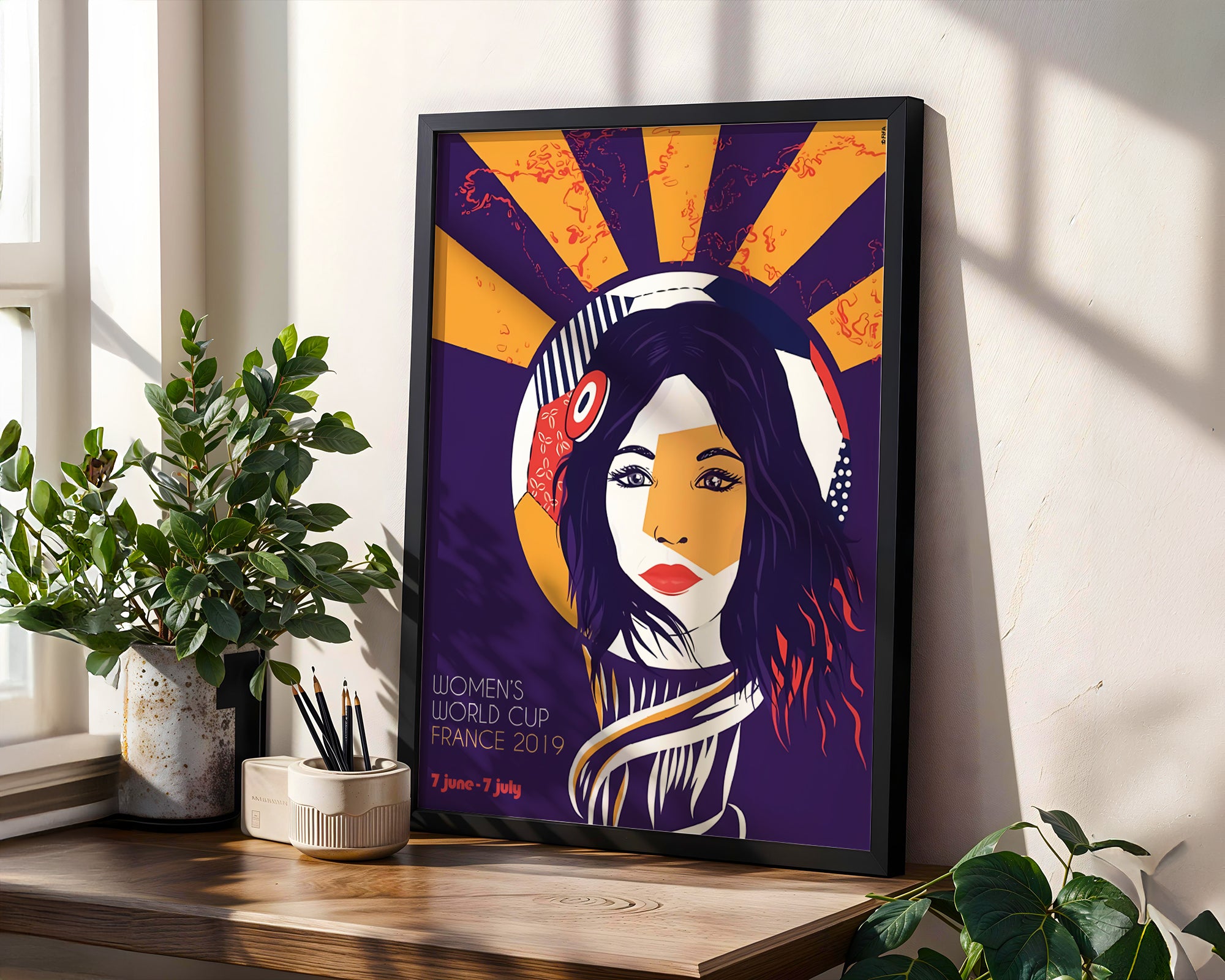 Women's Soccer World Cup Posters - 4 Sizes