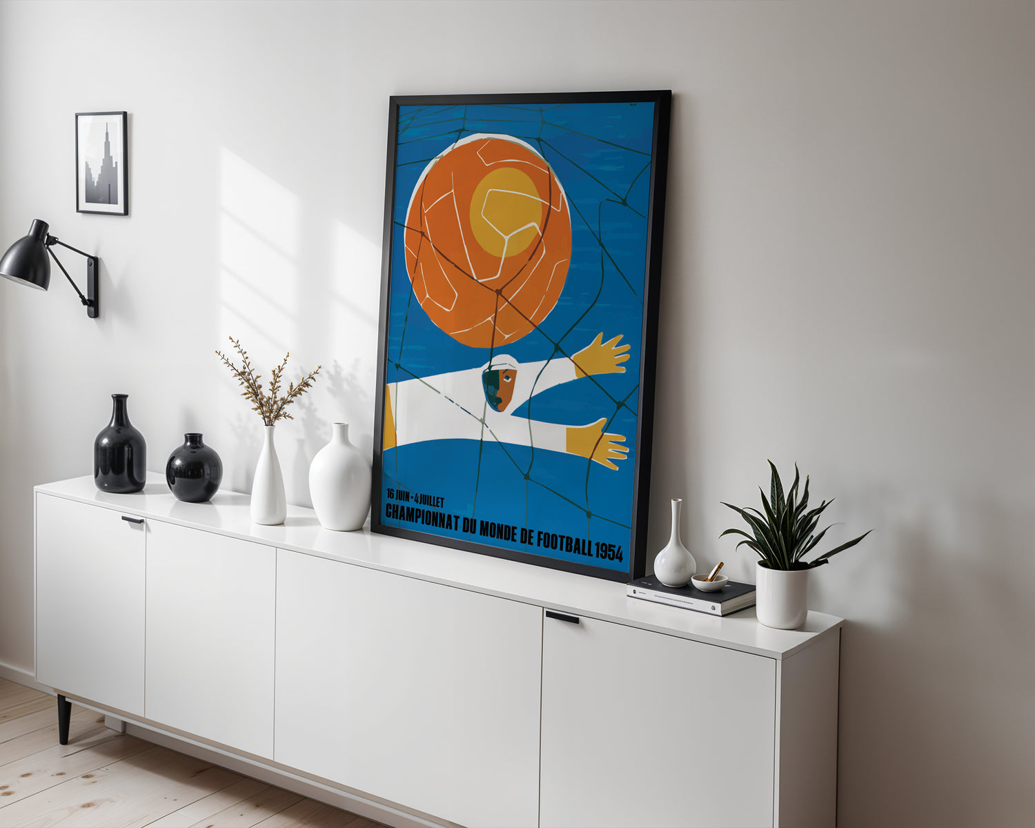 1954 World Cup Switzerland soccer poster - Switzerland 54