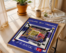 1998 World Cup soccer poster - France 98