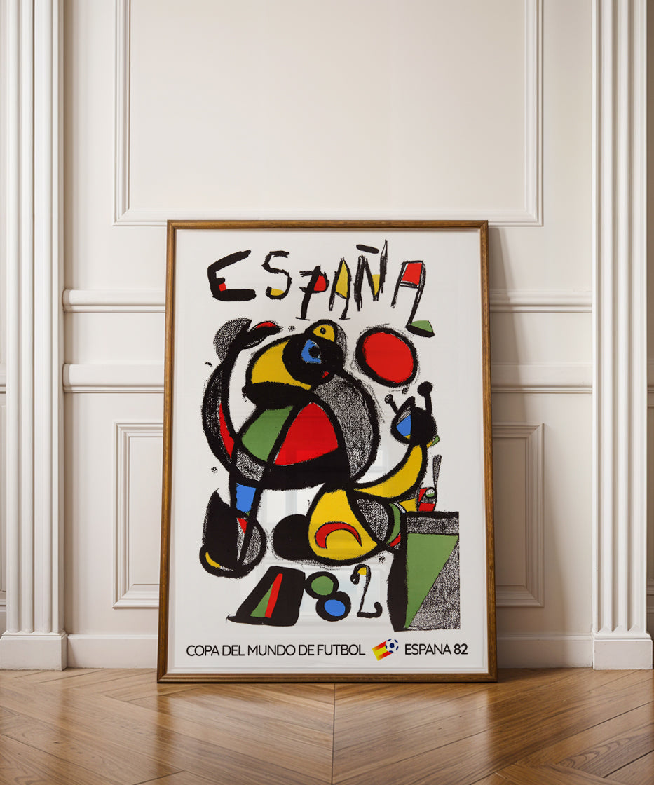1982 World Cup soccer poster - Spain 82