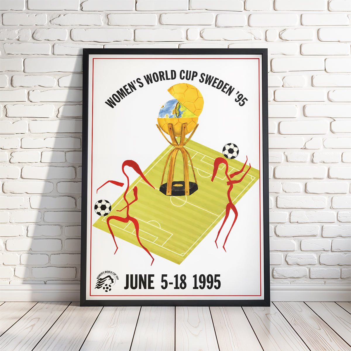 Women's Soccer World Cup Posters - 4 Sizes