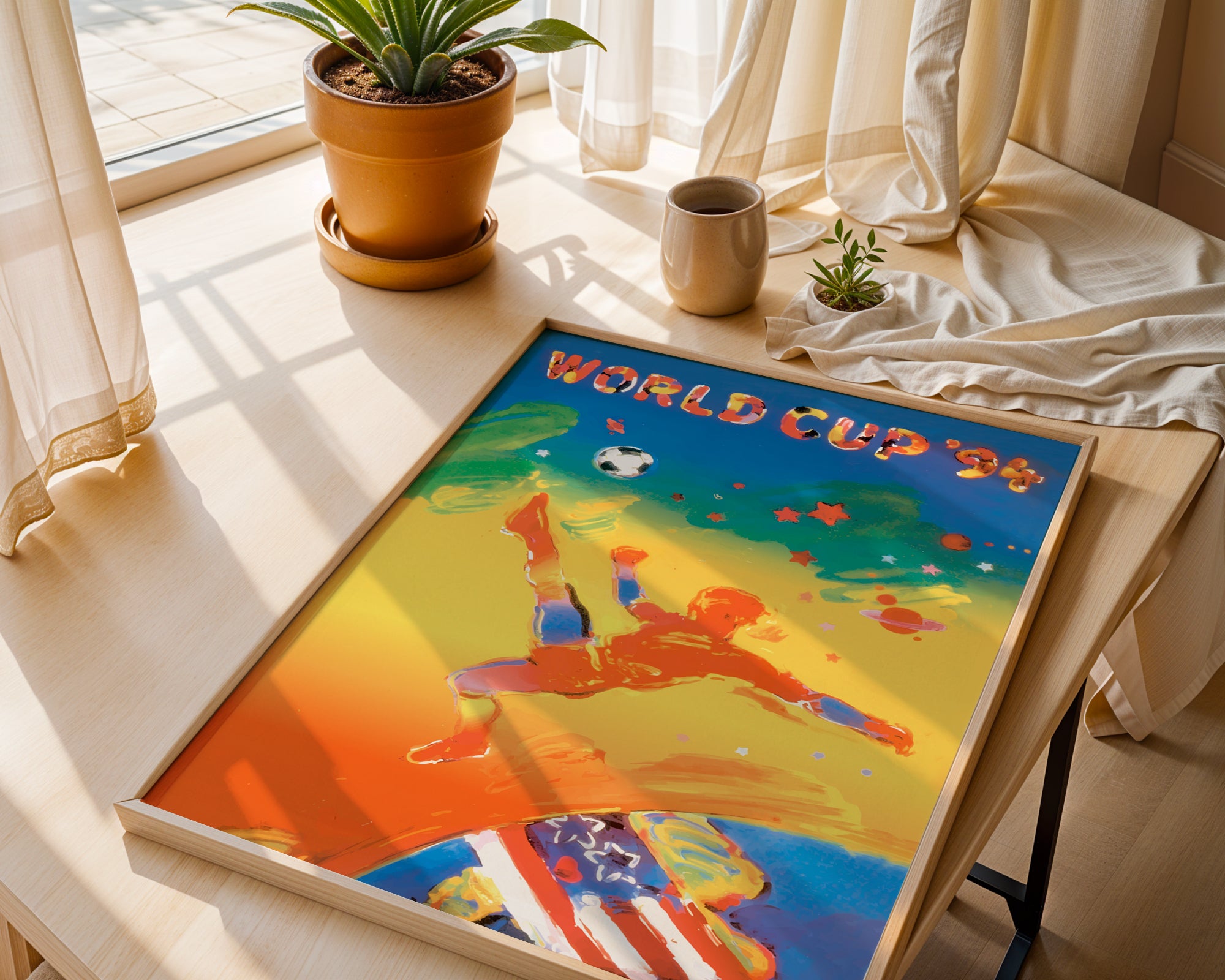 1994 World Cup soccer poster - USA 94