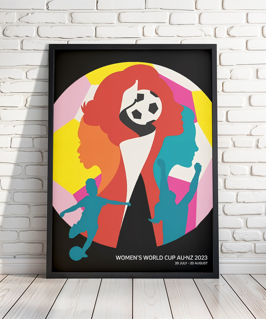 Women's Soccer World Cup Posters - 4 Sizes