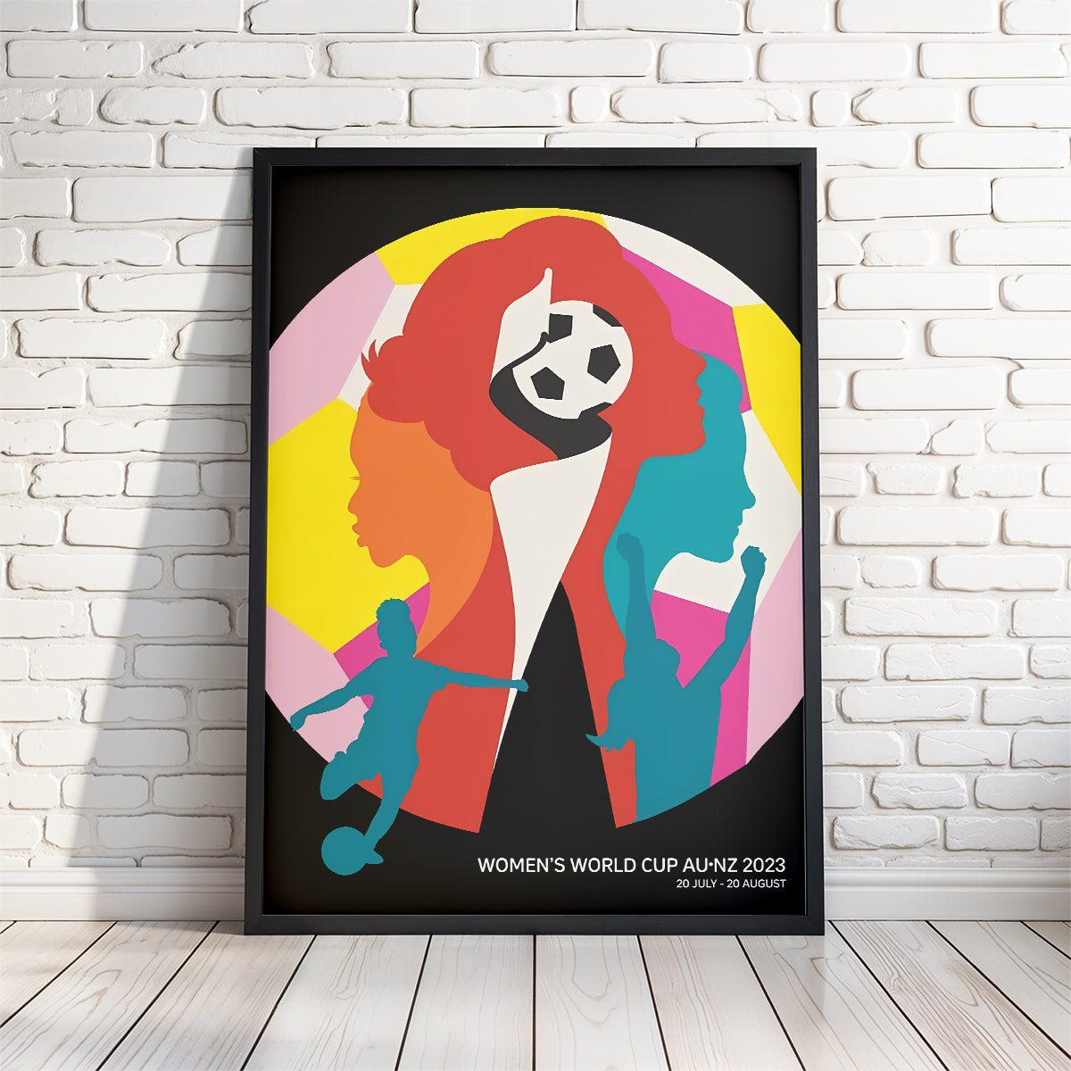 Women's Soccer World Cup Posters - 4 Sizes