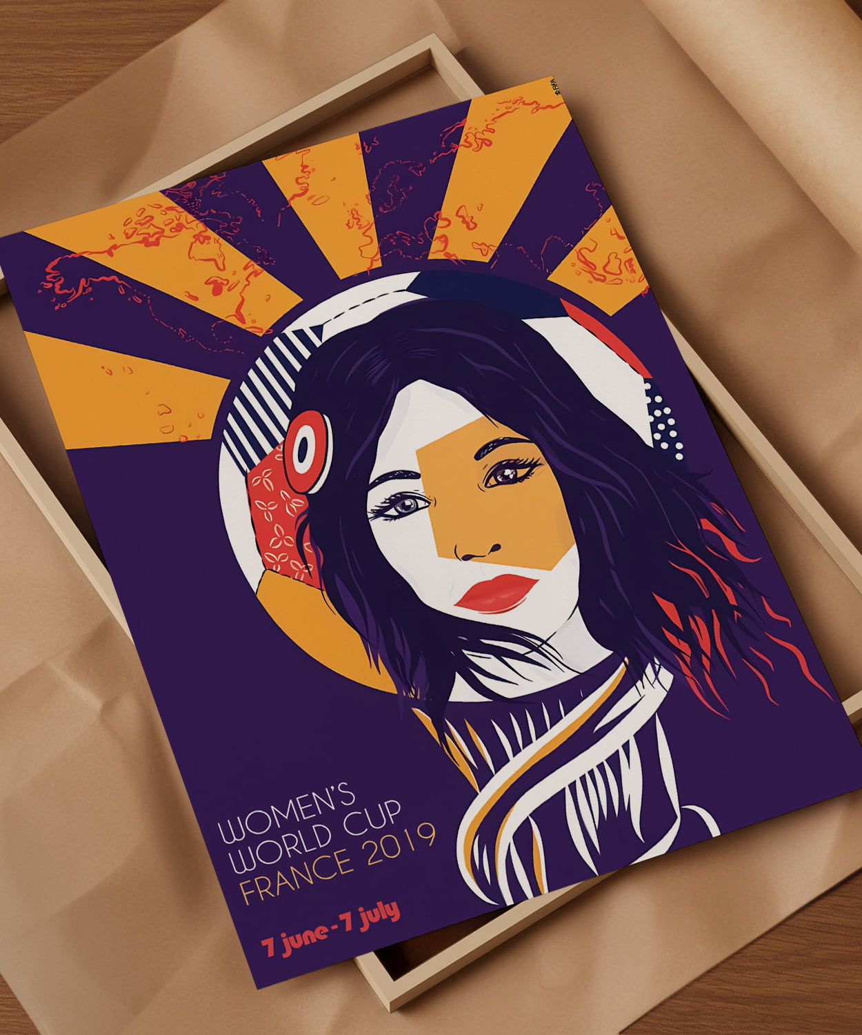 Women's Soccer World Cup Posters - 4 Sizes