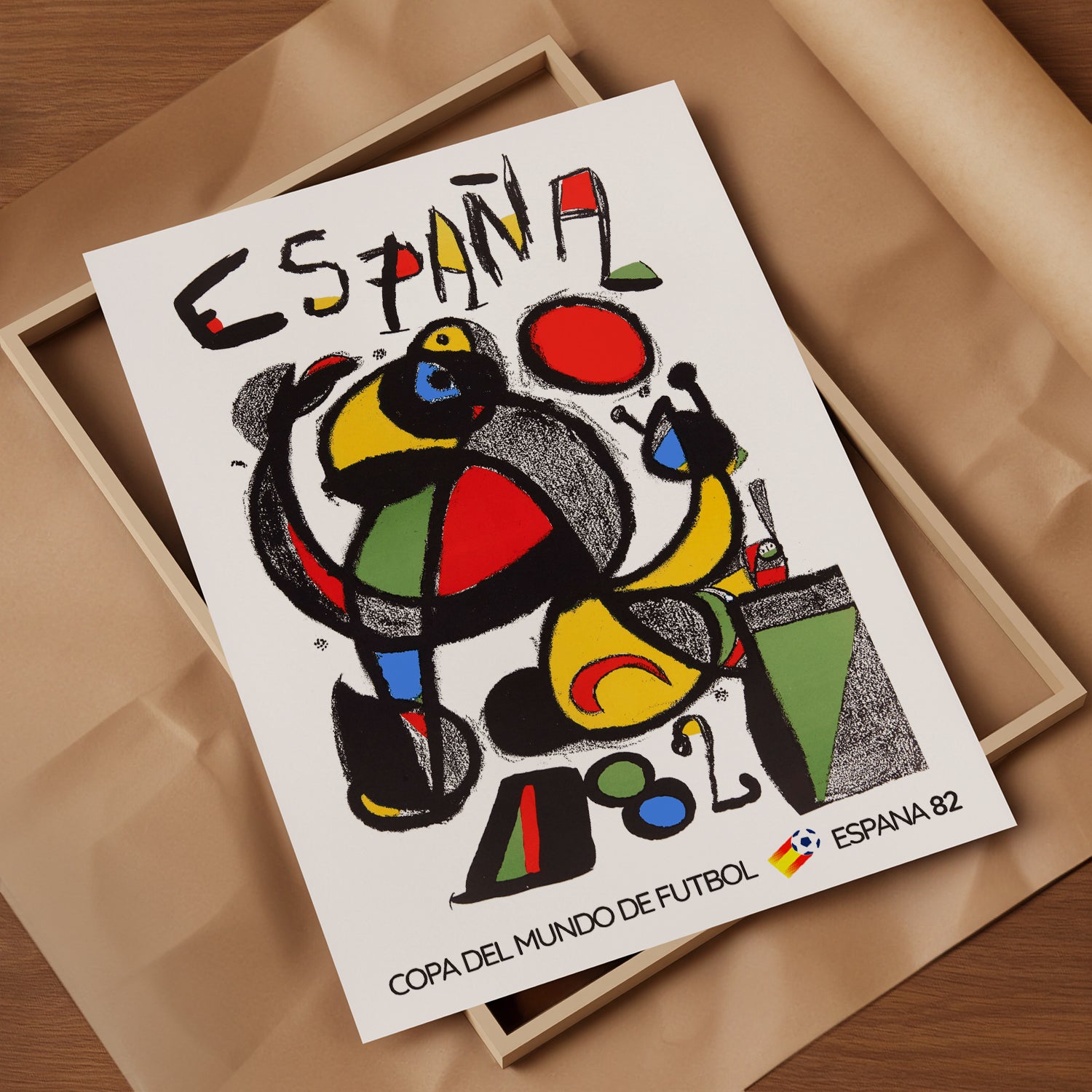 1982 World Cup soccer poster - Spain 82