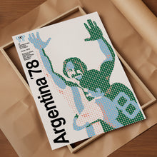 1978 World Cup soccer poster - Argentina 78