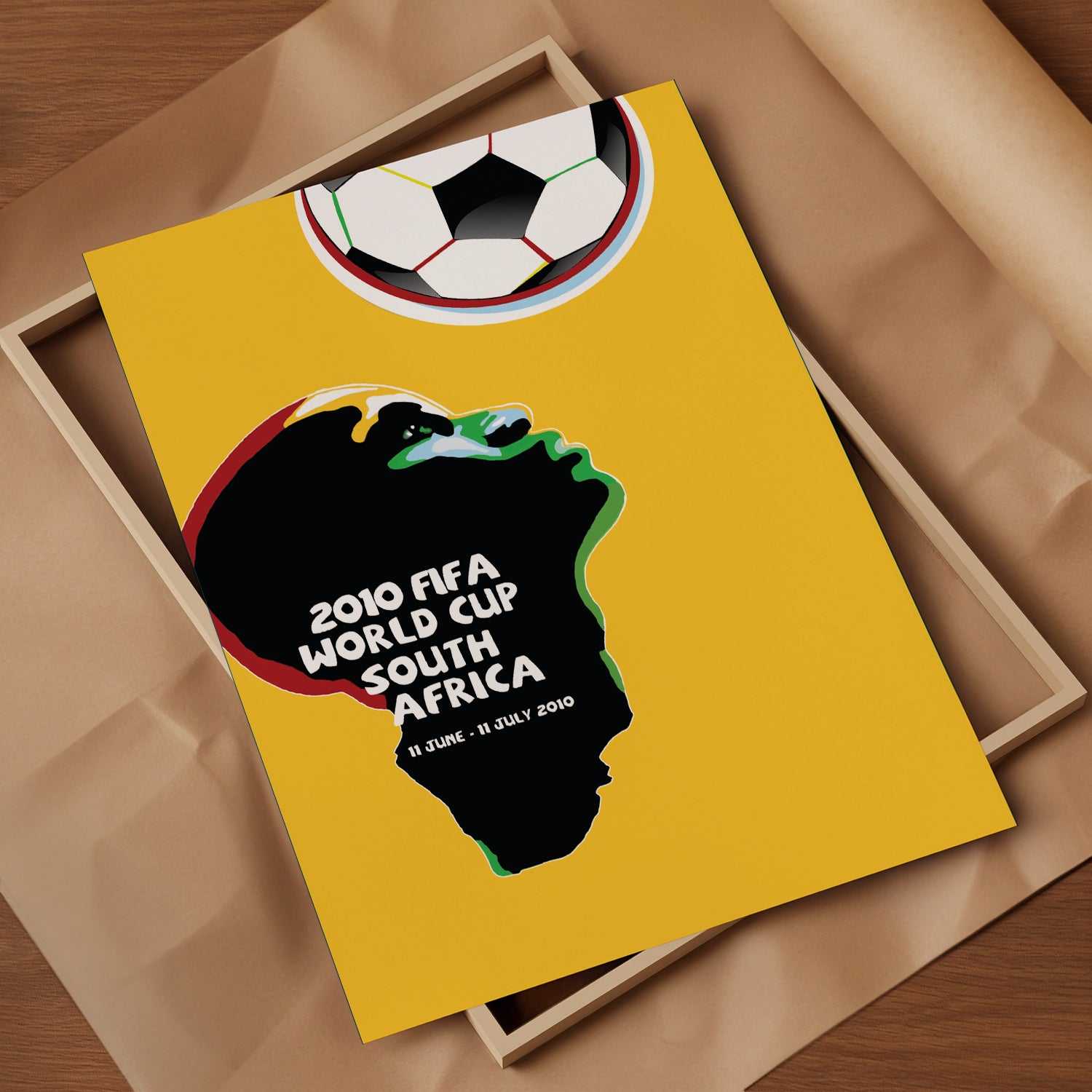 World Cup South Africa 2010 poster - South Africa