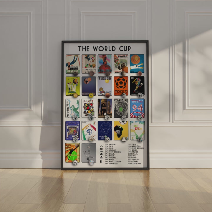 1930 World Cup Uruguay poster print