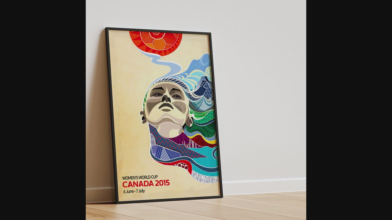Women's Soccer World Cup Posters - 4 Sizes