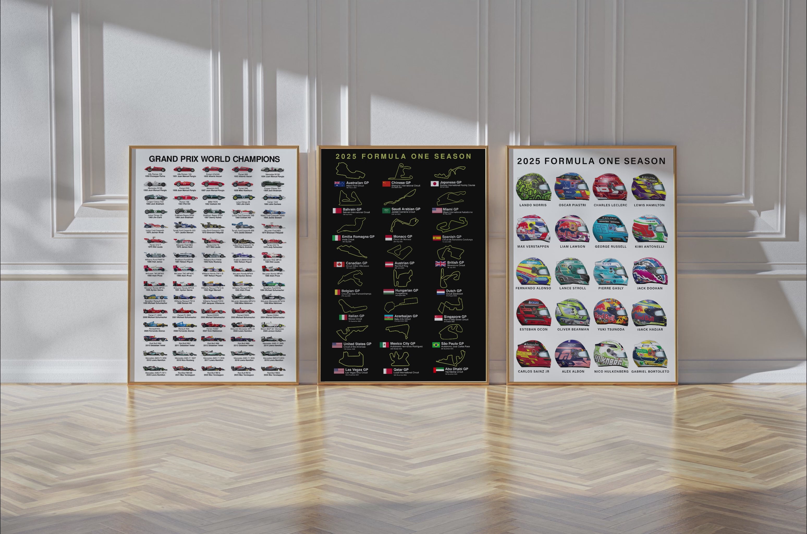 2026 Formula 1 World Champions Poster print