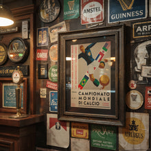 1934 World Cup Italy soccer poster print