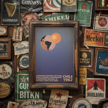 1962 World Cup 1962 soccer poster - Chile