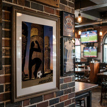 1986 World Cup Mexico soccer poster - Mexico 86