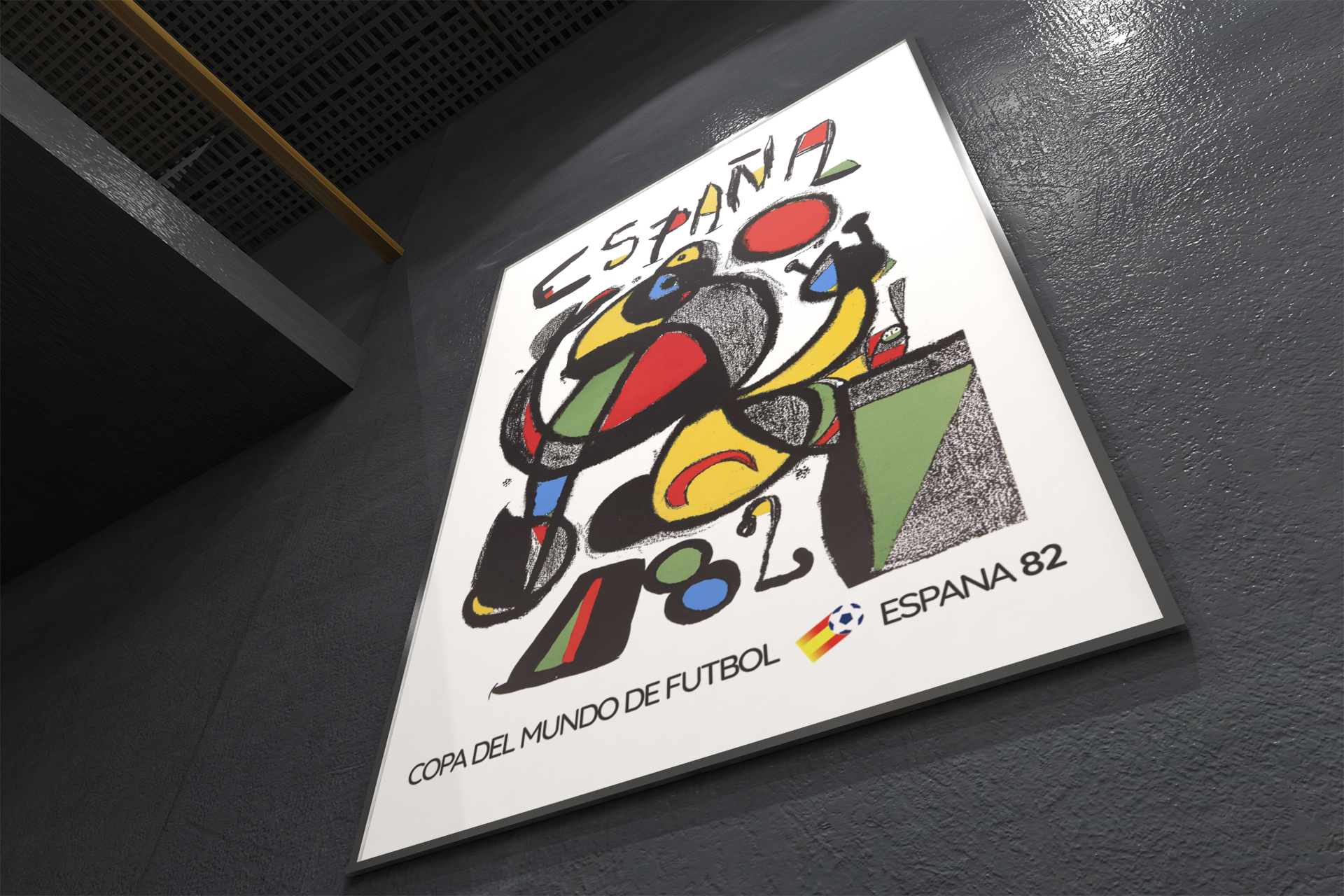 1982 World Cup soccer poster - Spain 82