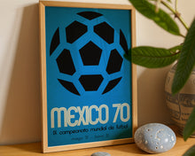 1970 World Cup soccer poster - Mexico 70