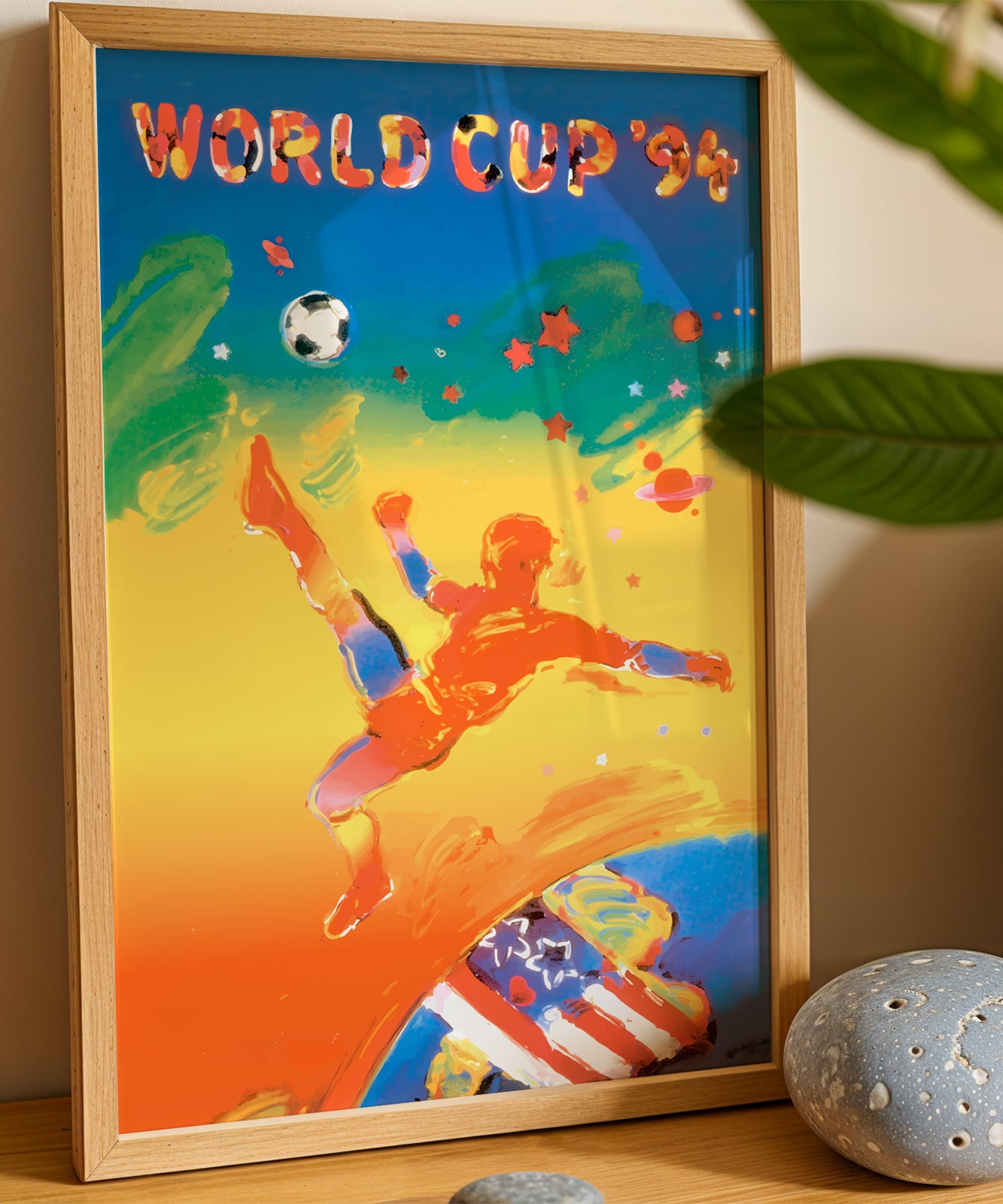 1994 World Cup soccer poster - USA 94