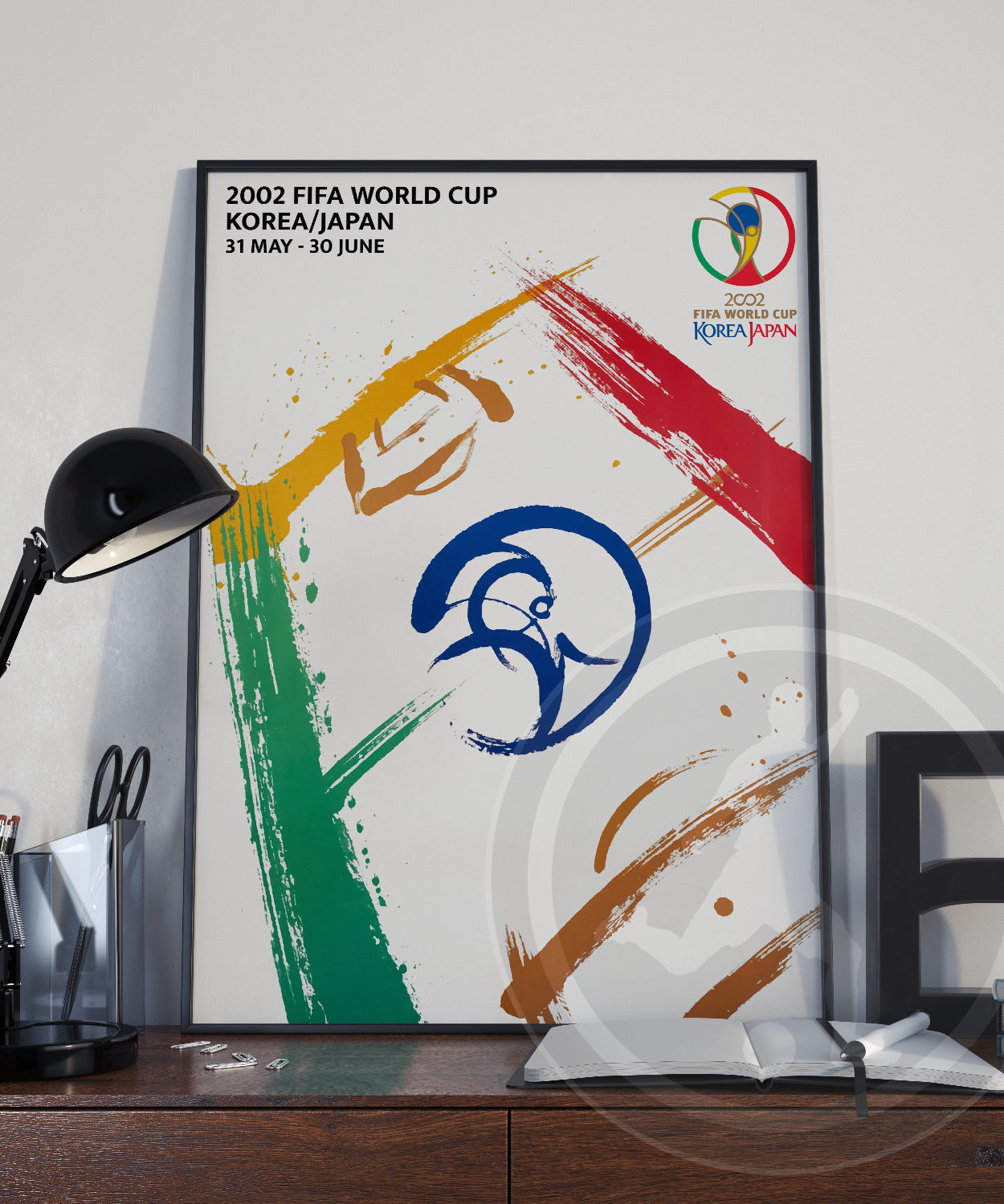 FIFA World Cup 2002 poster - Korea Japan World Cup 2002
