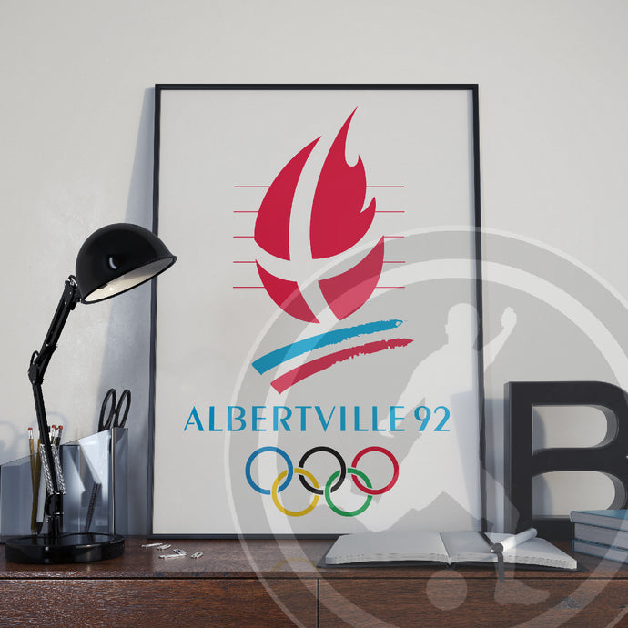 Albertville Winter Olympic Games 1992 Poster
