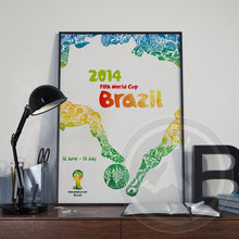 World Cup 2014 poster - Brazil 2014