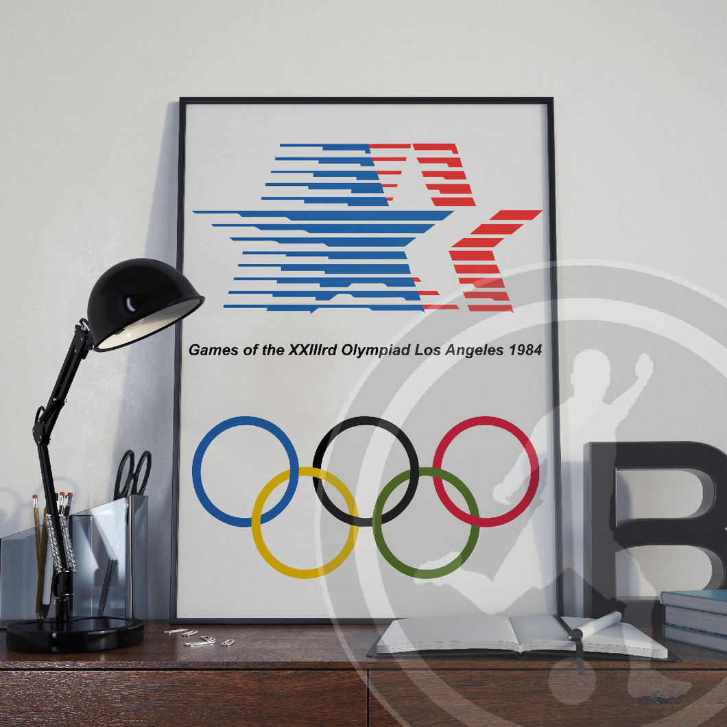 Los Angeles Olympic Games 1984 Poster