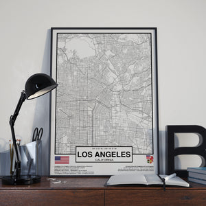 Los Angeles USA poster - World Cities