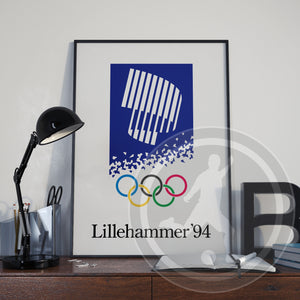 Lillehammer - Winter Olympic Games 1994 Poster