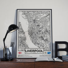 Liverpool England poster - World Cities