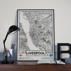 Liverpool England poster - World Cities