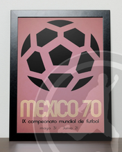 World Cup 1970 poster - Mexico 70